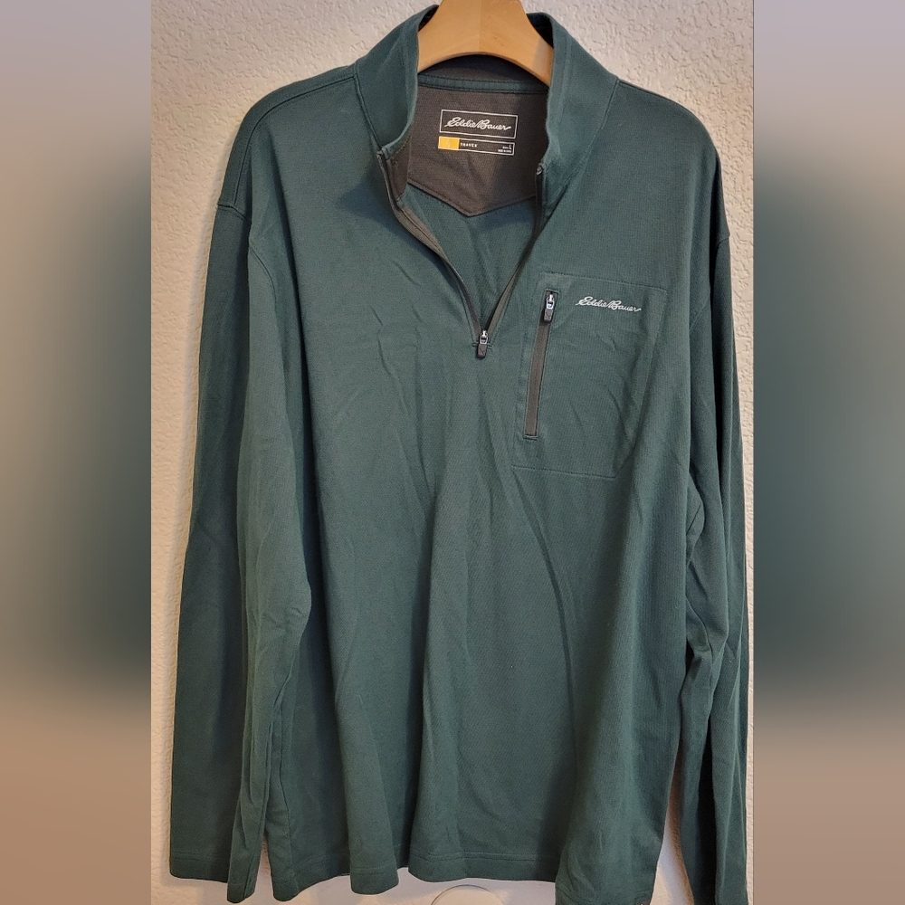 Eddie Bauer long sleeve 1/4 zip.